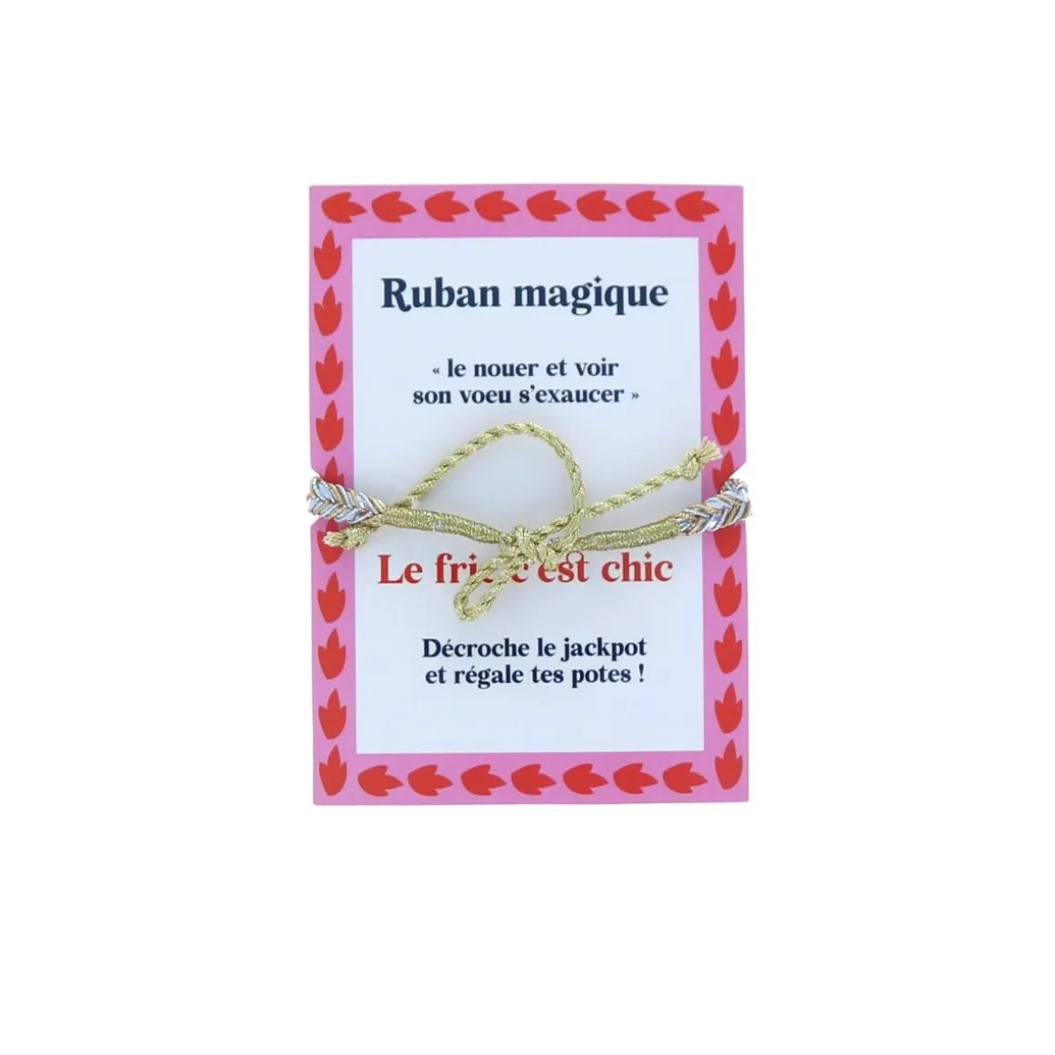 Bracelet magique voeu fric