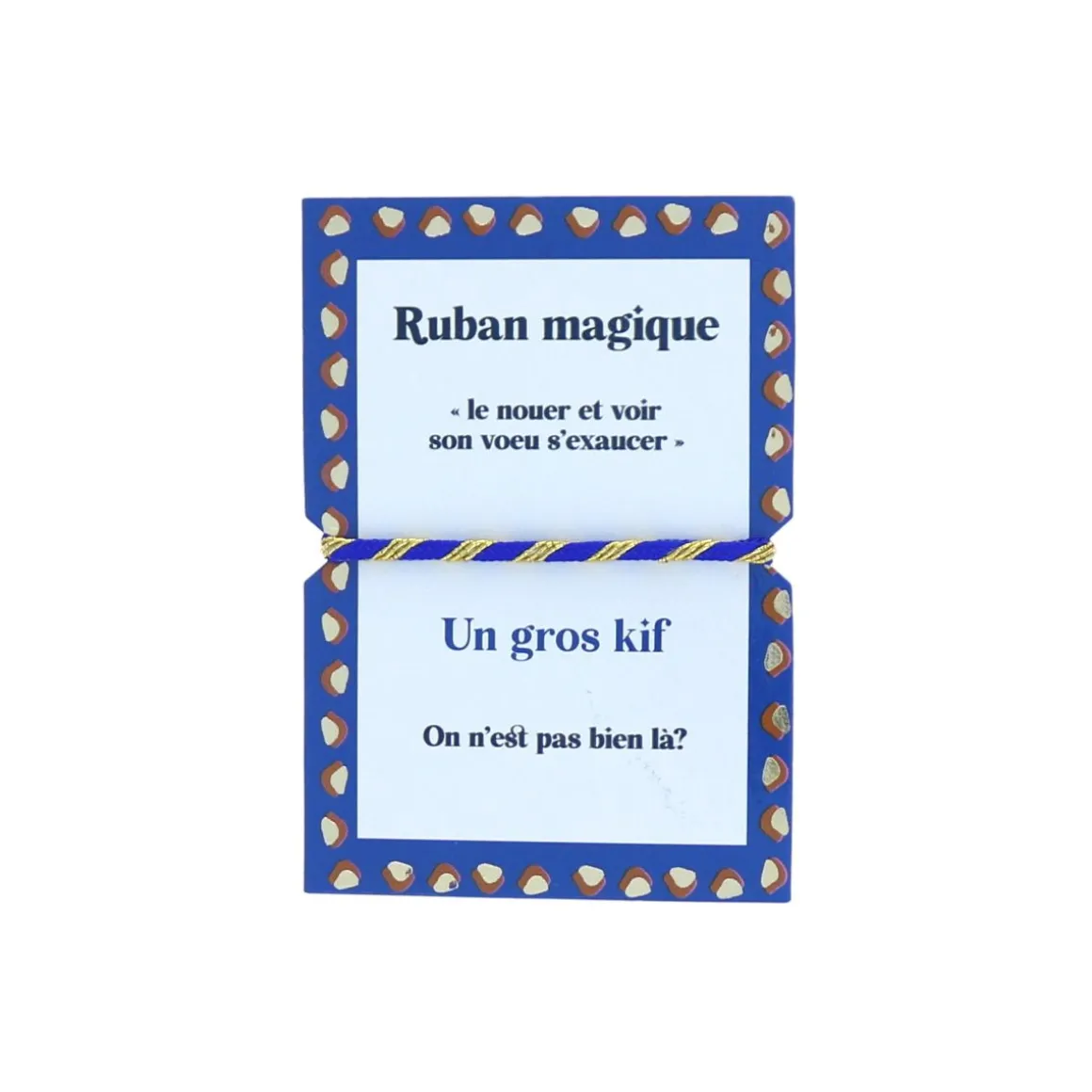 Bracelet magique voeu "un gros kif"