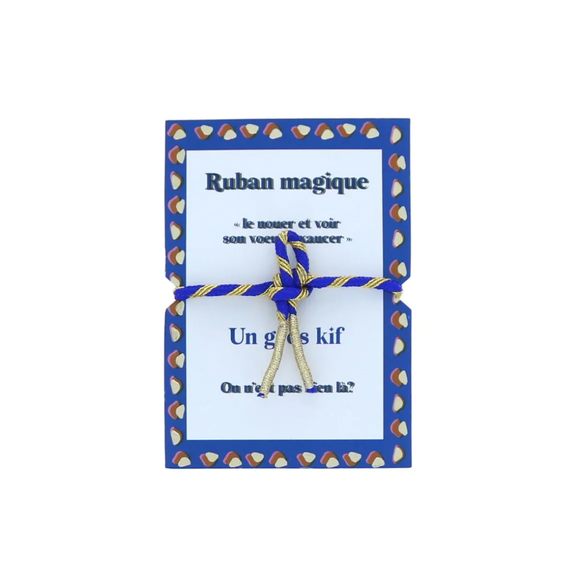 Bracelet magique voeu "un gros kif"