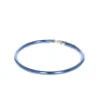 Bracelet plastique paillettes bleu