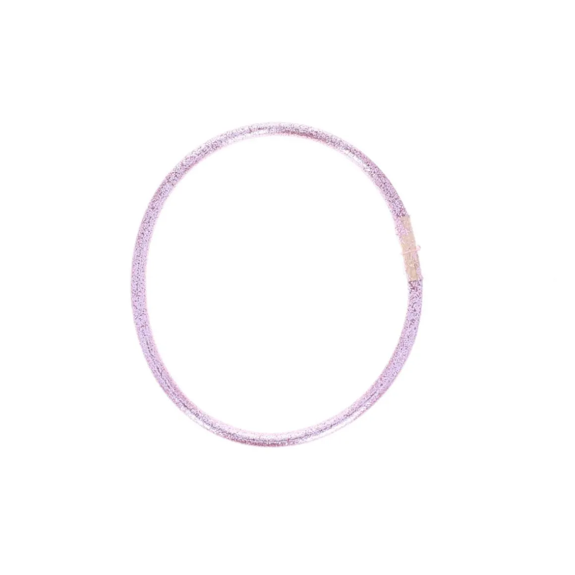 Bracelet rose pâle paillettes - grand