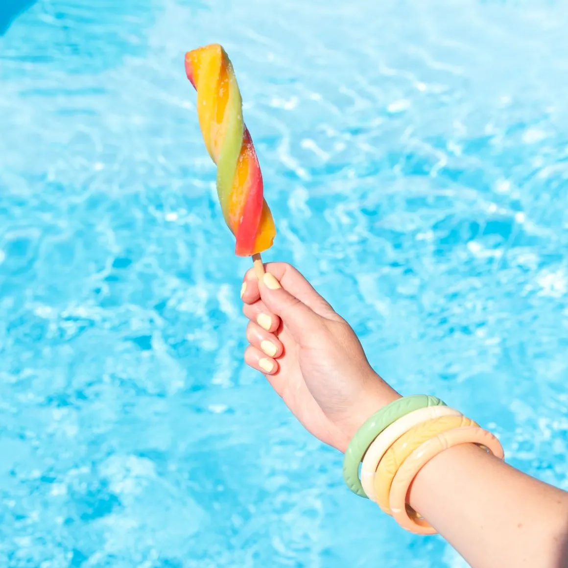 Bracelet vert d'eau
