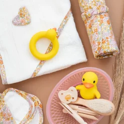 Brosse à cheveux bébé en bois étoiles - Curiosité du ciel