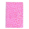 Cahier à spirales léopard rose