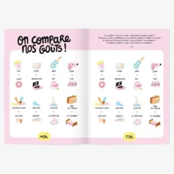 Cahier d'amitié à remplir "Gang de filles"
