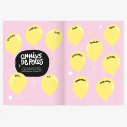 Cahier d'amitié à remplir