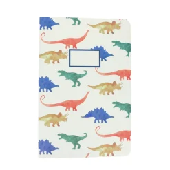 Cahier motifs dinosaures