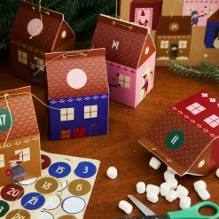 Calendrier de l'Avent maisons de Noël Do It Yourself