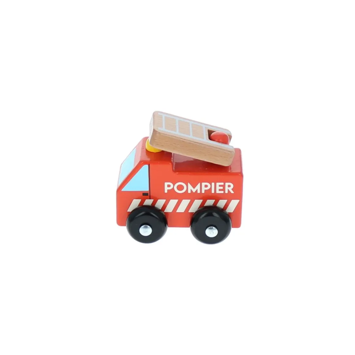 Camion de pompier en bois
