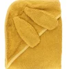 Cape de bain lapin moutarde