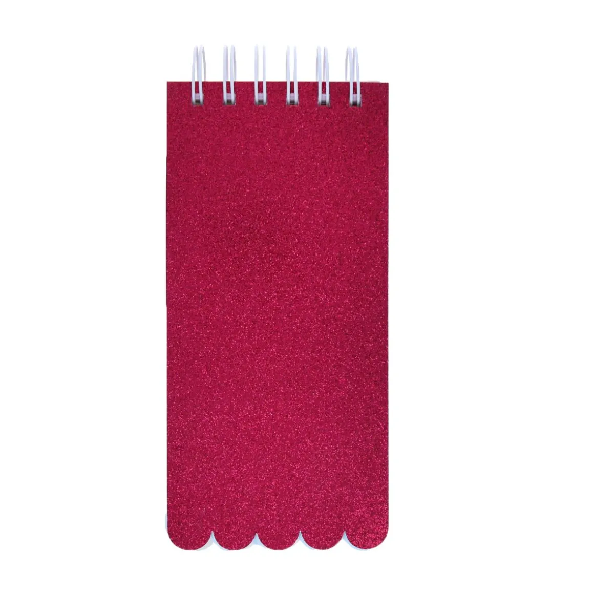 Carnet glace et paillettes
