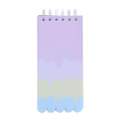 Carnet glace et paillettes