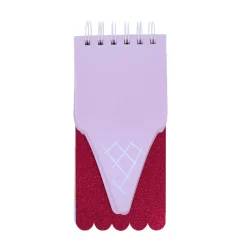 Carnet glace et paillettes