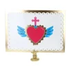 Carte cœur ex voto