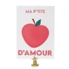 Carte p'tite pomme d'amour