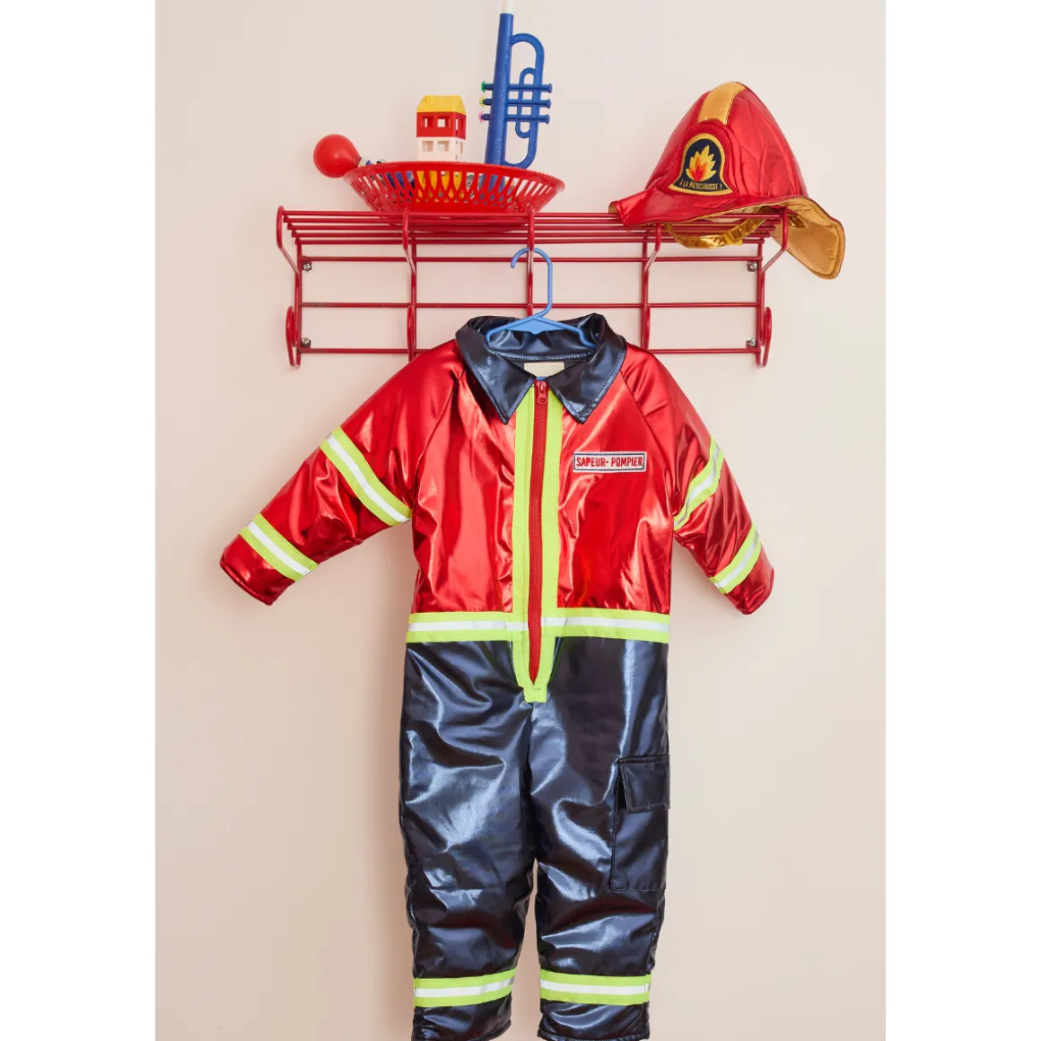 Casque déguisement enfant Pompier