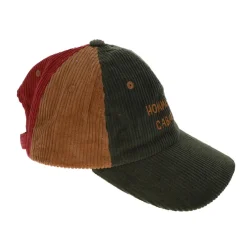 Casquette adulte en velours "Homme des cabanes"