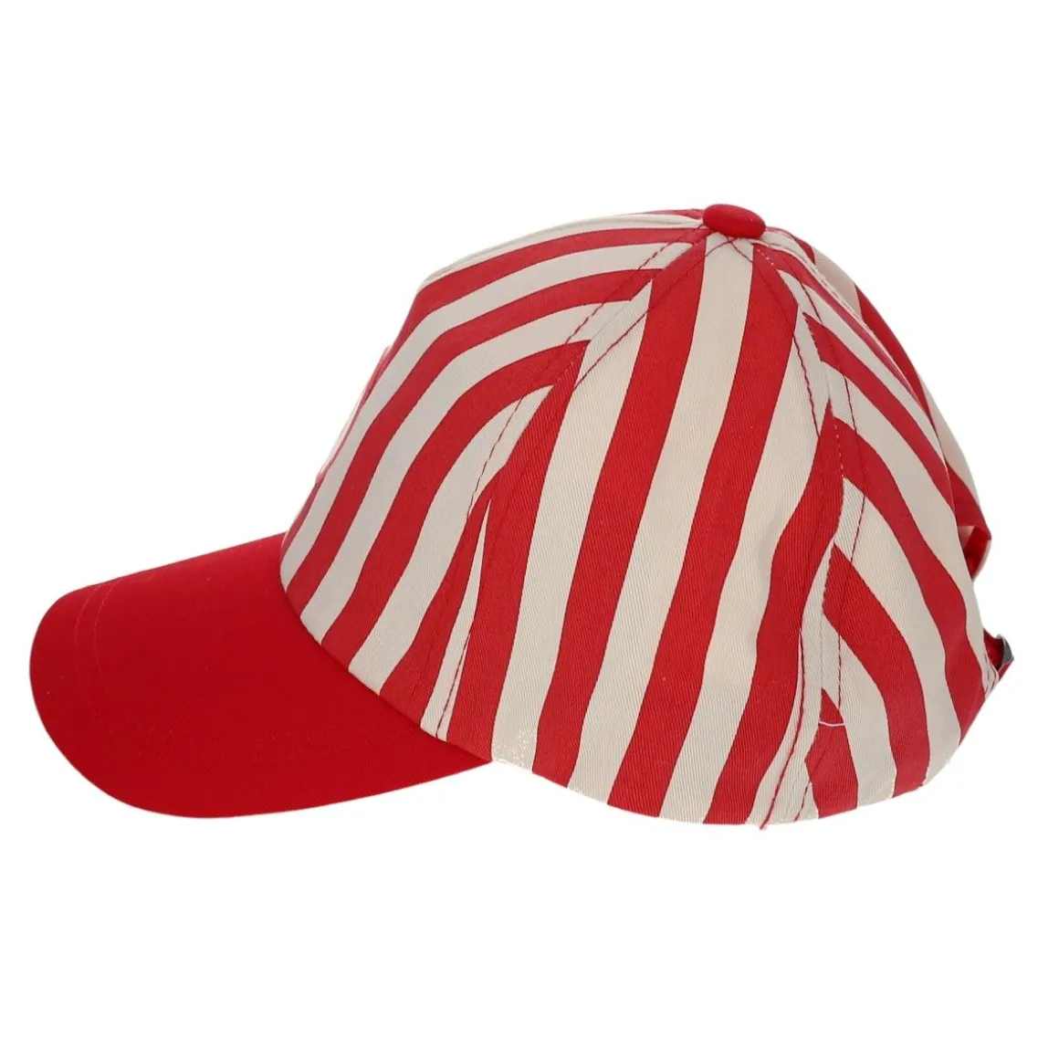 Casquette femme rayée rouge - Trouville
