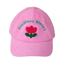 Casquette femme rose éponge Tulipes - Zou Bisou Bisou !
