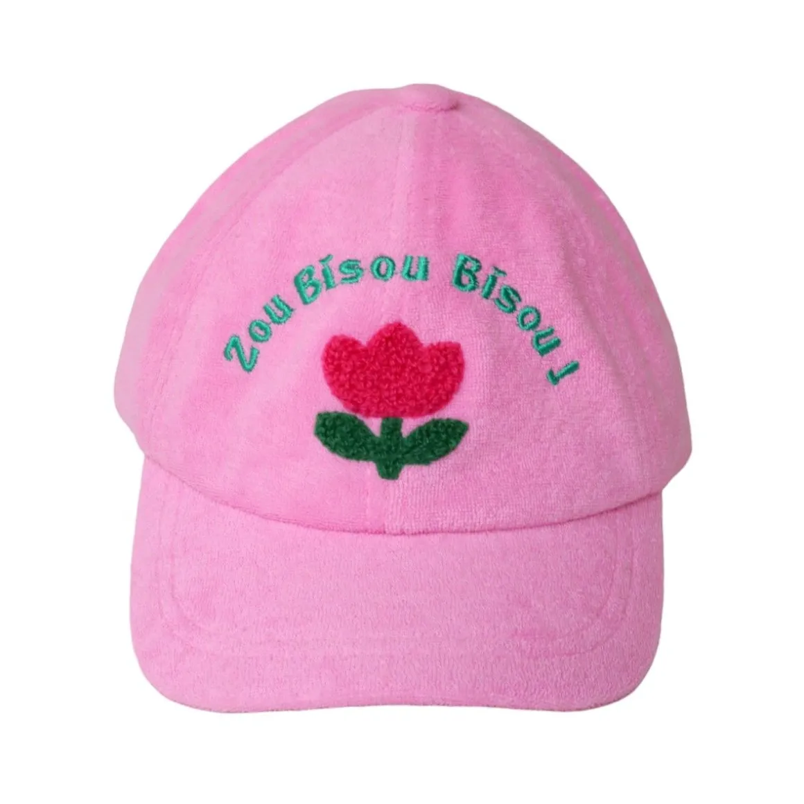 Casquette femme rose éponge Tulipes - Zou Bisou Bisou !