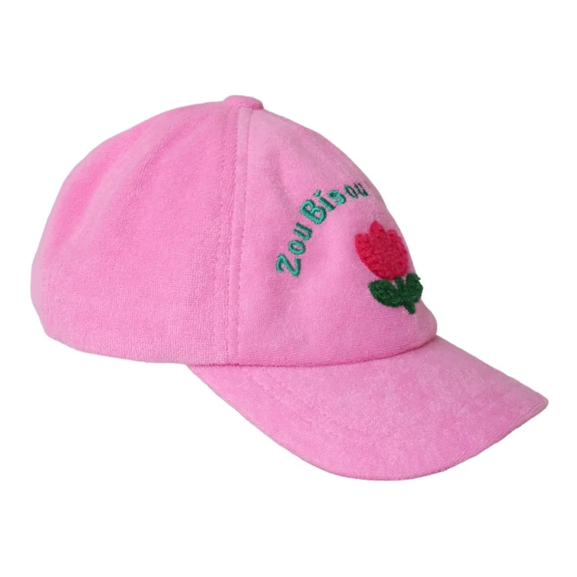 Casquette femme rose éponge Tulipes - Zou Bisou Bisou !
