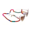 Chaîne de lunettes en perles multicolores - Copacabana party !