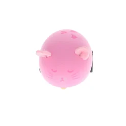 Chaton rose en bois à remonter