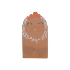 Chaussettes bébé poules 0-6 mois - La petite poule rousse