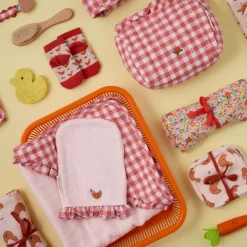 Chaussettes bébé poules 0-6 mois - La petite poule rousse