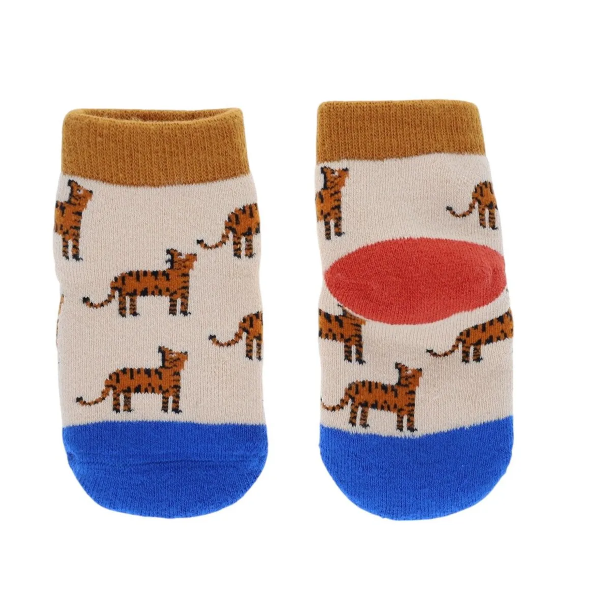 Chaussettes bébé tigres 0-6 mois -Tigre du Bengale