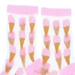 Chaussettes en nylon femmes Glaces - Dolphin Queen