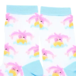 Chaussettes en nylon femme dauphins - Dolphin Queen