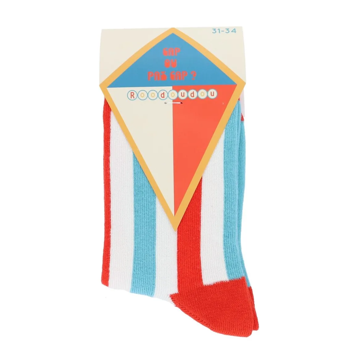 Chaussettes enfant "Cap ou pas cap" - Dans les airs
