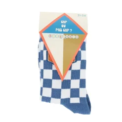 Chaussettes enfant damiers - Dans les airs