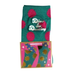 Chaussettes femme à paillettes "Diva du dancing" 36-40