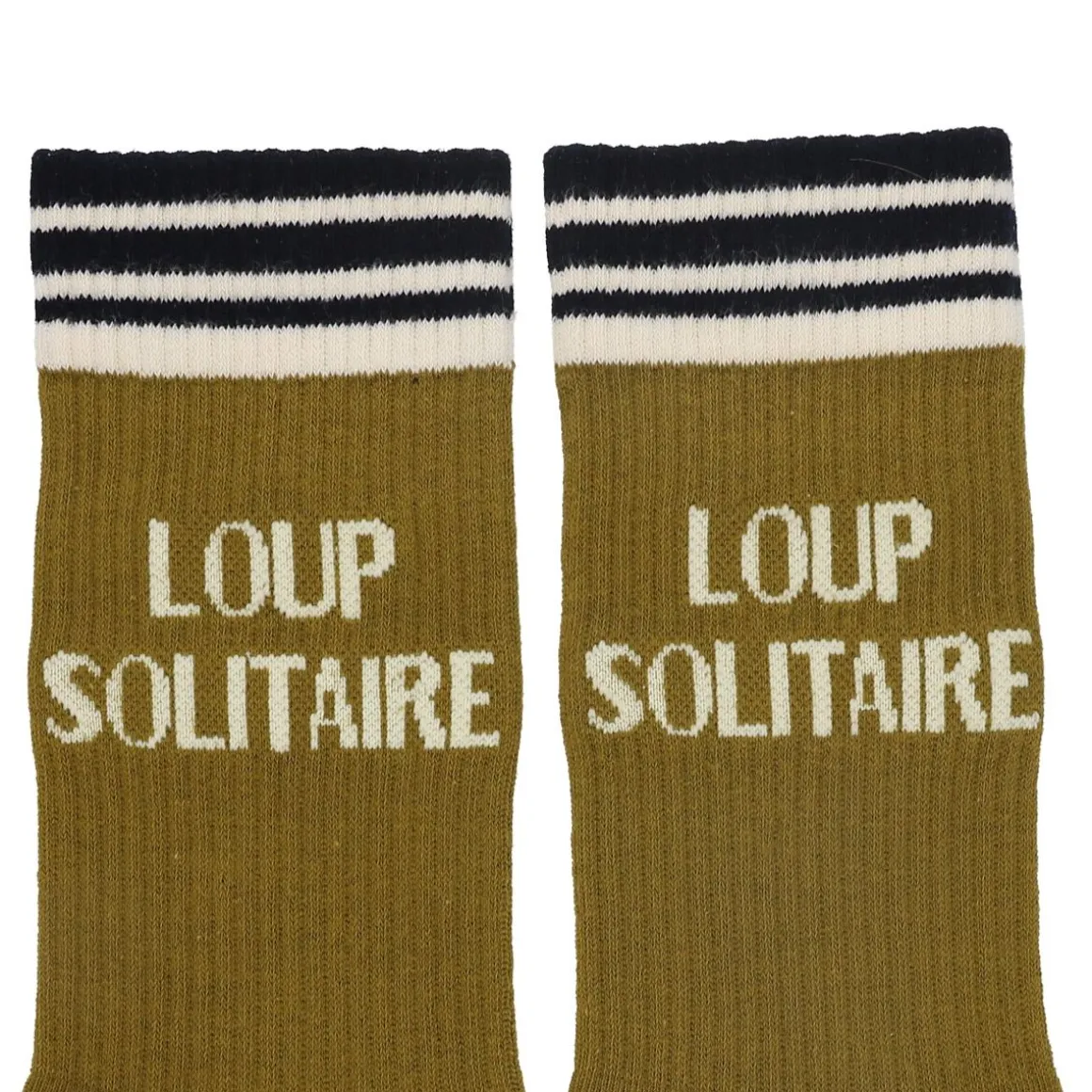 Chaussettes homme "Loup Solitaire"