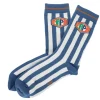 Chaussettes homme rayées Papa - Dans les airs