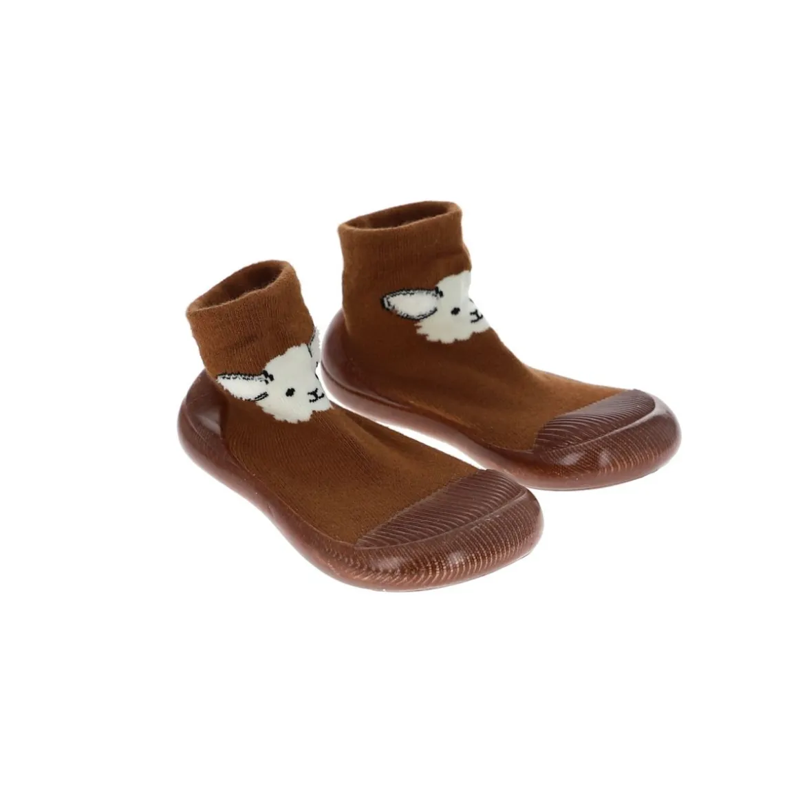 Chaussinettes marron - Doux comme un agneau