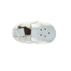 Chaussons bébé Jolis Coeurs dorés