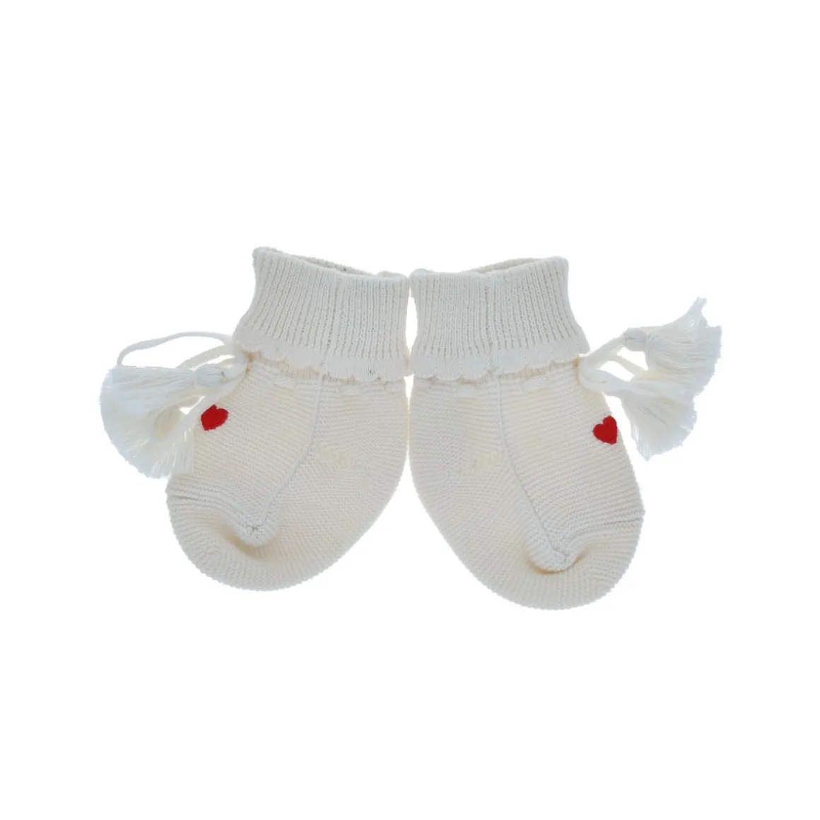 Chaussons coton 3-6 mois - Lapin d'amour