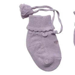 Chaussons coton parme 3-6 mois