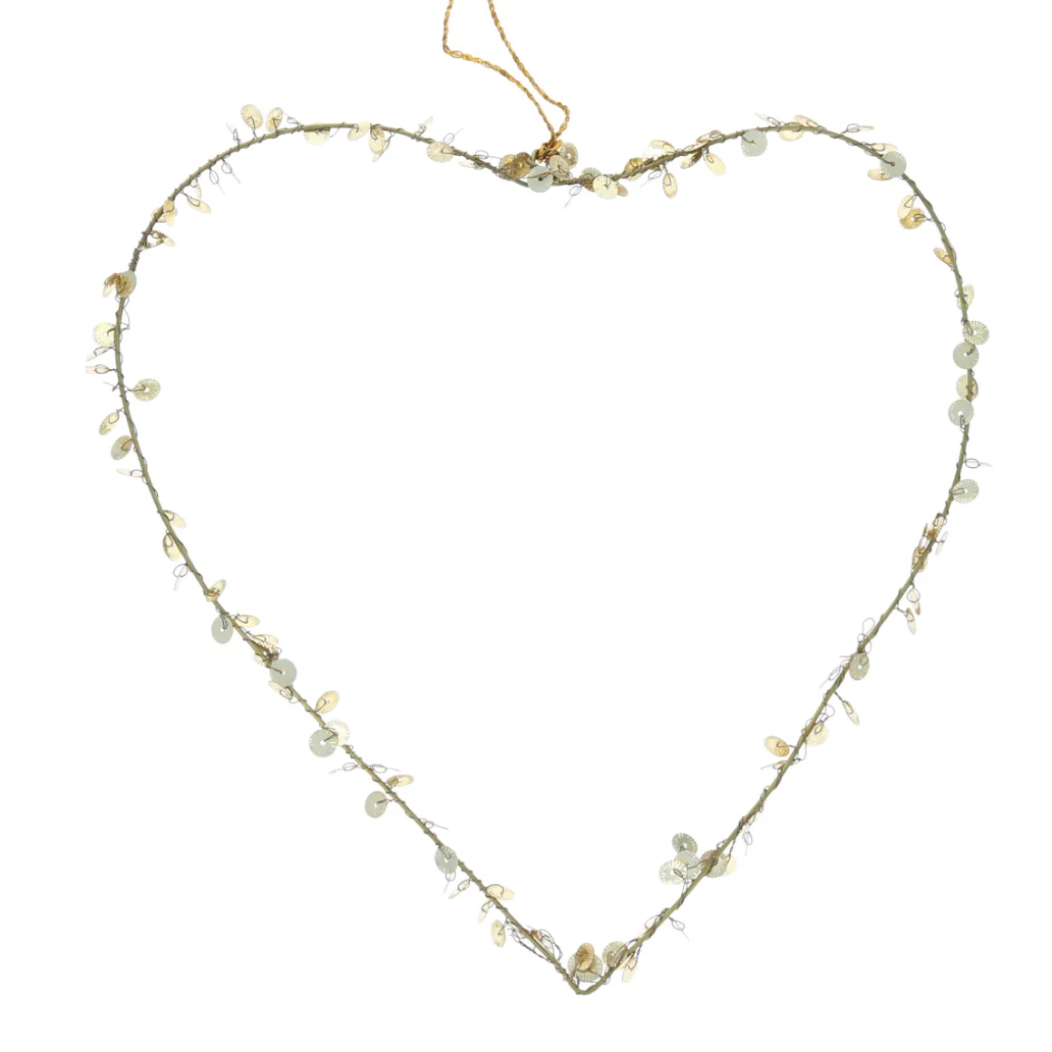 Coeur sequins