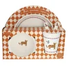 Coffret repas en mélamine tigres - Tigre du bengale