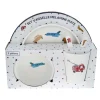 Coffret repas en mélamine véhicules
