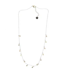 Collier gouttes dorées