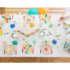 Confettis étoiles multicolores cirque 30g