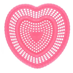 Corbeille coeur pêche