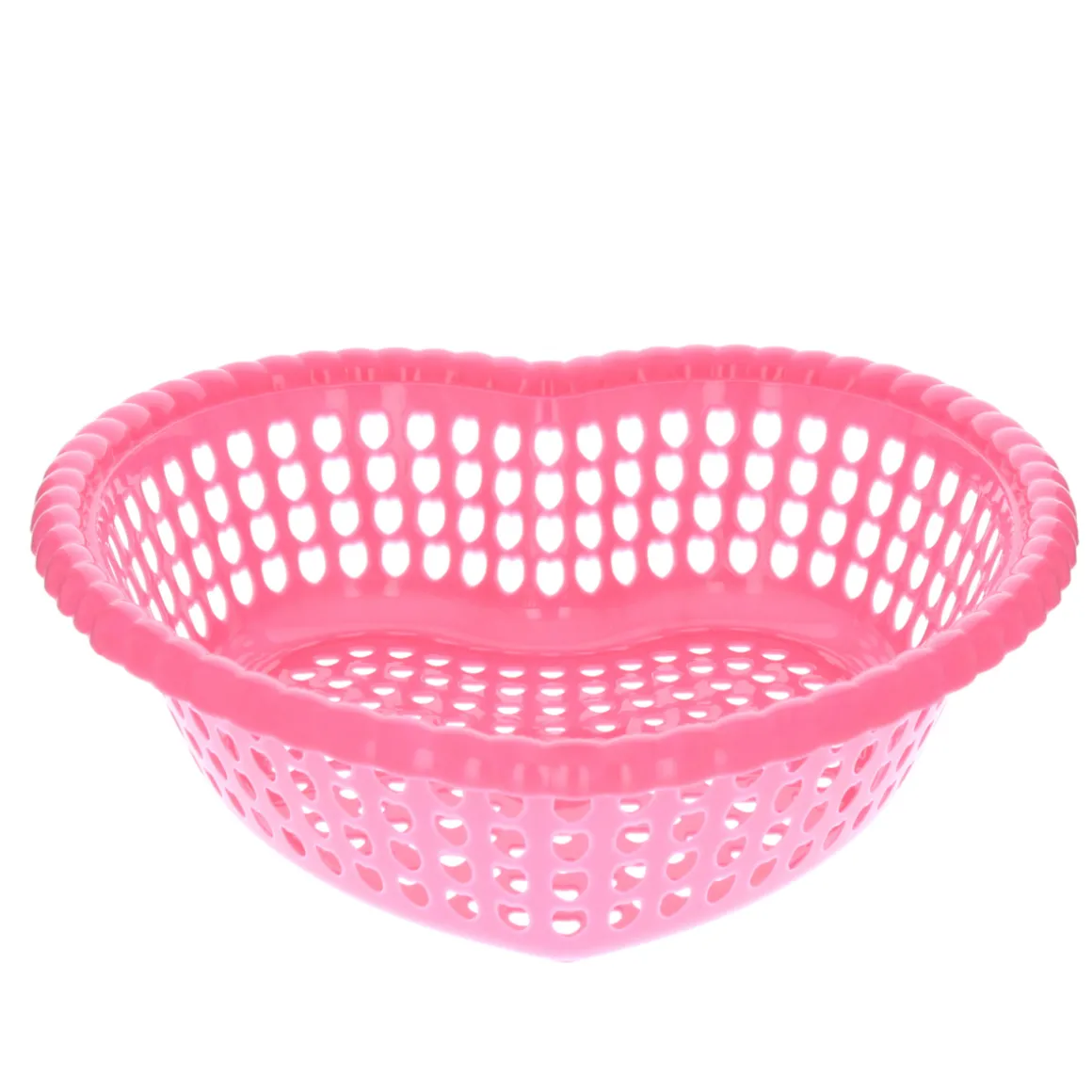 Corbeille coeur pêche