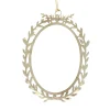 Couronne ovale laiton