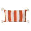 Coussin en tricot rayé - Sahara